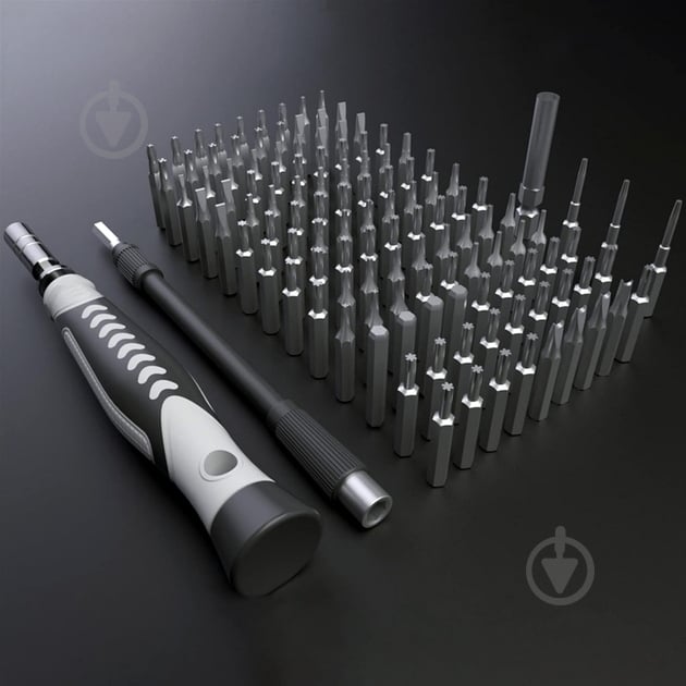 Викрутка зі змінними насадками Inspire 130 в 1 KS-840130 - фото 4 Викрутка зі змінними насадками Inspire 130 в 1 KS-840130 - фото 4