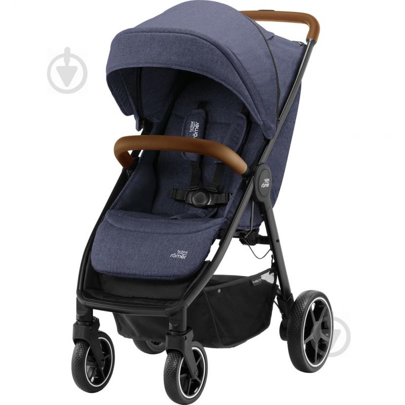 Коляска прогулянкова Britax-Romer B-Agile R Navy Ink/Brown 2000032875 - фото 1