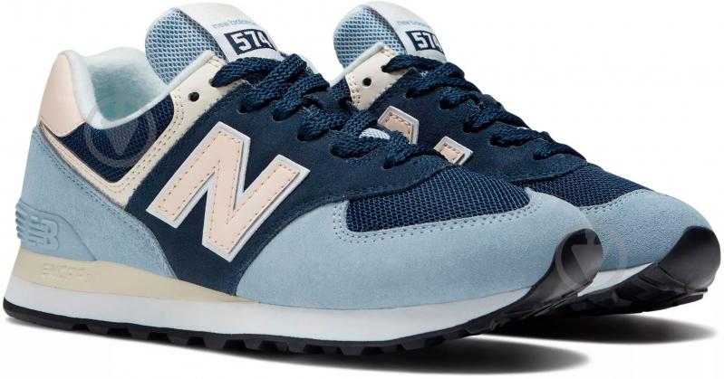 Кроссовки женские New Balance WL574VJ2 р.42,5 синие - фото 4