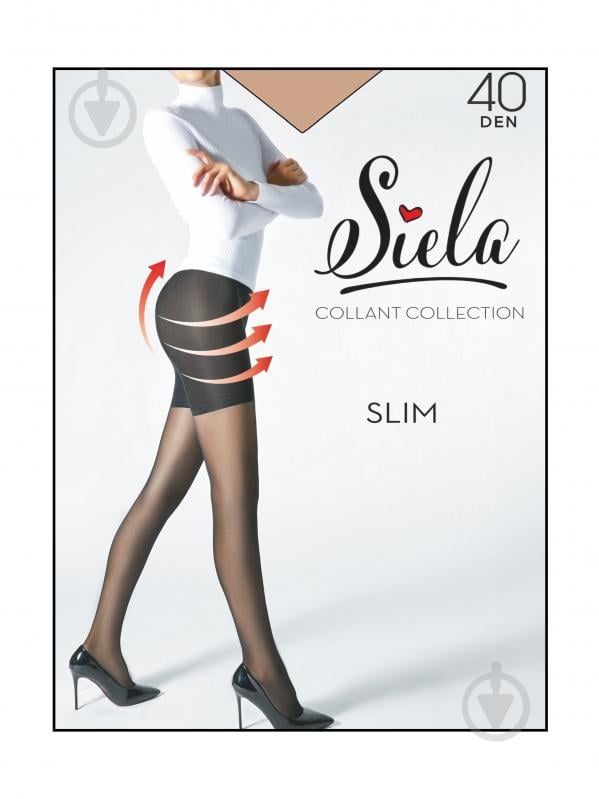 Колготки жіночі SIELA SLIM р. 4 Beige - фото 1 Колготки жіночі SIELA SLIM р. 4 Beige - фото 1
