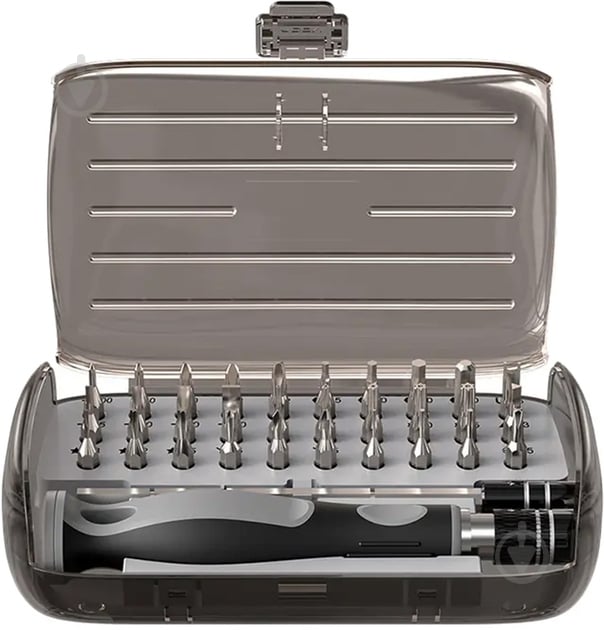 Викрутка зі змінними насадками King's Dun 30 біт KS-840084 - фото 1