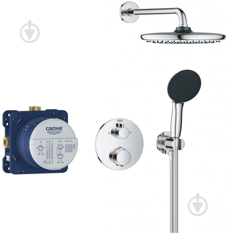 Душова система прихованого монтажу Grohe Vitalio Start 250 (34883000) - фото 2