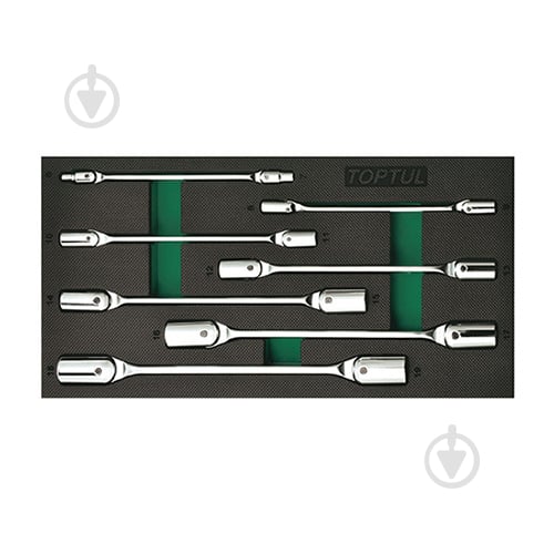Набір ключів Toptul шapніpниx 6-19 мм (у лoжeмeнті, тип A) GVA0711 GVA0711 - фото 1