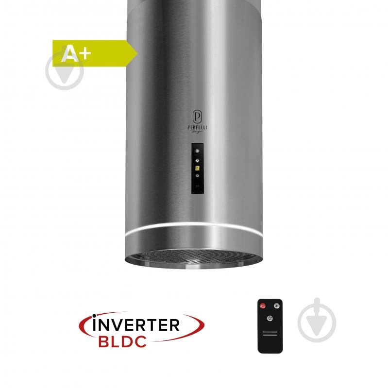 Витяжка Perfelli Design ISOLA 35 INOX SILENZIO DESIGN ISOLA 35 INOX SILENZIO - фото 2 Витяжка Perfelli Design ISOLA 35 INOX SILENZIO DESIGN ISOLA 35 INOX SILENZIO - фото 2