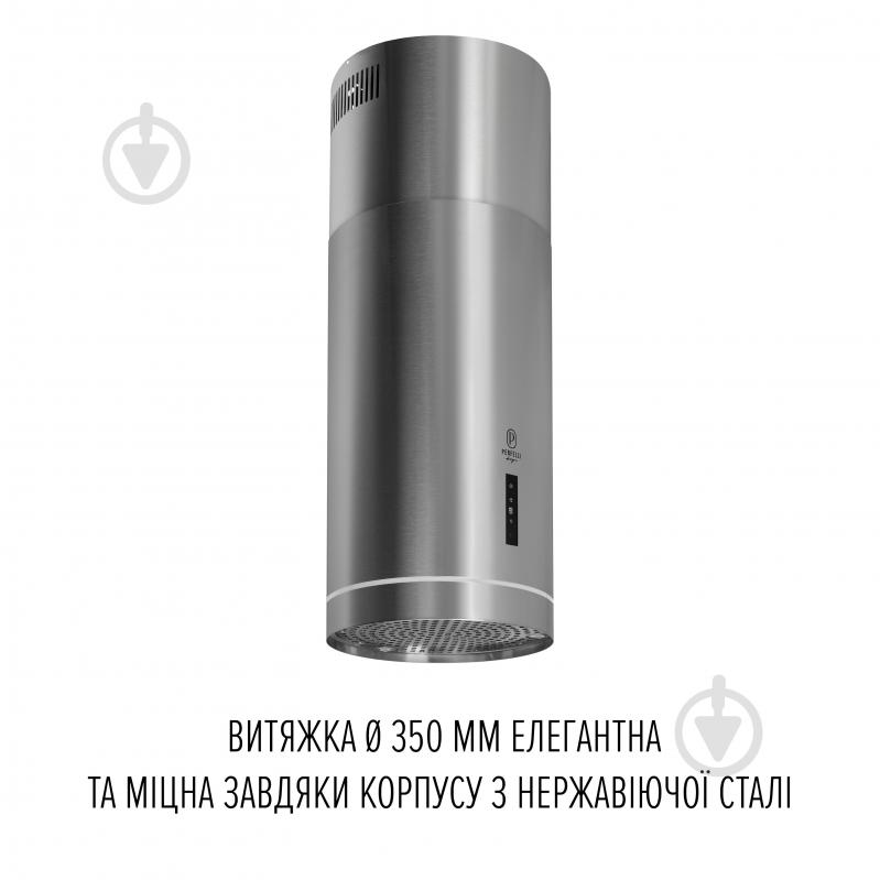 Витяжка Perfelli Design ISOLA 35 INOX SILENZIO DESIGN ISOLA 35 INOX SILENZIO - фото 3 Витяжка Perfelli Design ISOLA 35 INOX SILENZIO DESIGN ISOLA 35 INOX SILENZIO - фото 3