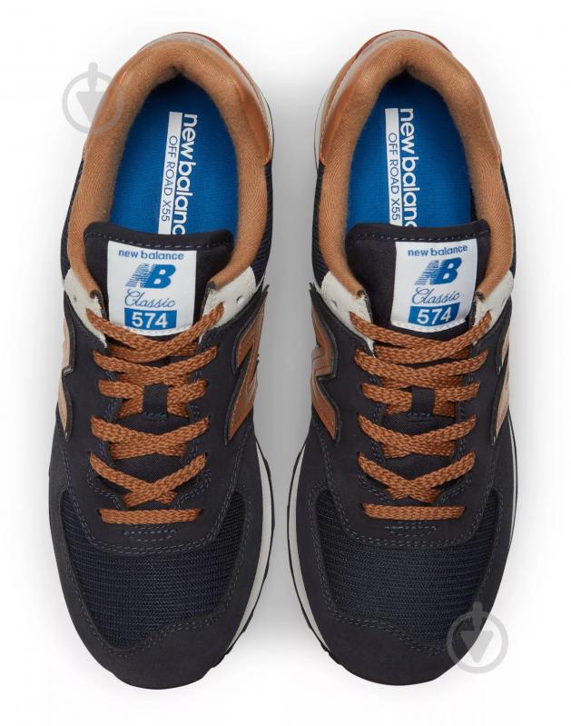 Кросівки чоловічі New Balance ML574OT2 р.49 сині - фото 3