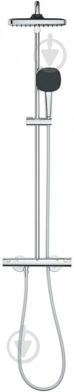 Душевая система Grohe термостатическая Vitalio Comfort System 250 Cube (26696001) - фото 3