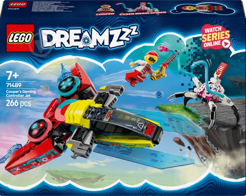 Конструктор LEGO DREAMZzz Реактивний геймпад Купера 71489 - фото 1 Конструктор LEGO DREAMZzz Реактивний геймпад Купера 71489 - фото 1