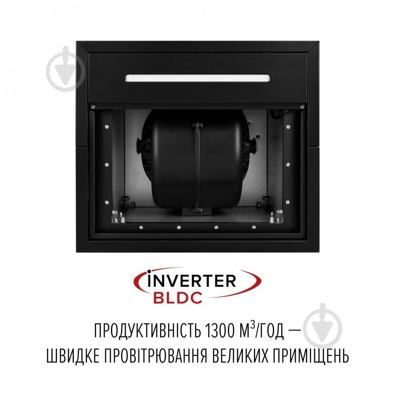 Витяжка Perfelli Design QUATTRO 41 NERO SILENZIO DESIGN QUATTRO 41 NERO SILENZIO - фото 7 Витяжка Perfelli Design QUATTRO 41 NERO SILENZIO DESIGN QUATTRO 41 NERO SILENZIO - фото 7