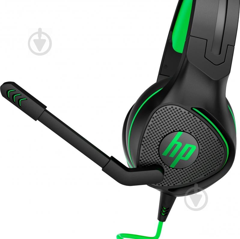 Гарнитура HP Pavilion Gaming 400 Headset (4BX31AA) black/green - фото 3