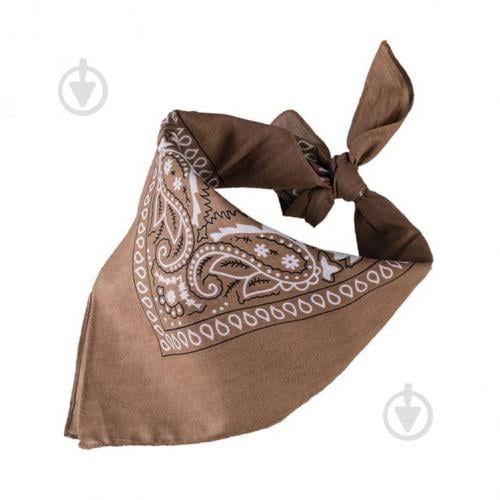 Бандана Mil-Tec ХЛОПКОВАЯ STURM "WESTERN BANDANA" 12620005 р. коричневый - фото 1