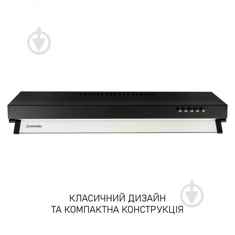 Вытяжка Minola HPL 633 BL - фото 2 Вытяжка Minola HPL 633 BL - фото 2