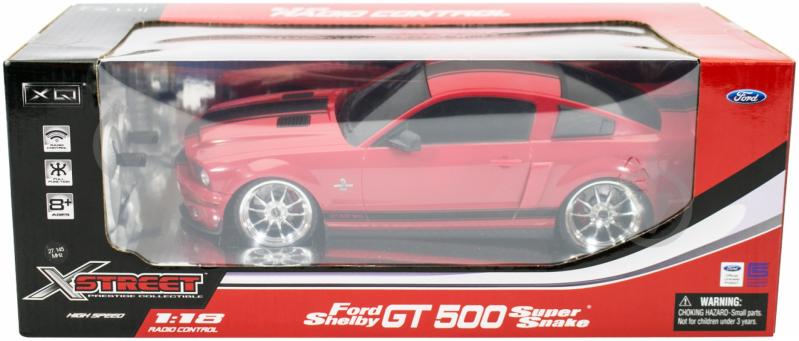 Автомобіль на р/к XQ Ford Shelby GT500 Super Snake 1:18 XQRC18-4AA - фото 5