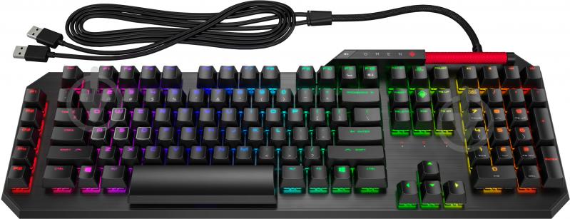 Клавіатура ігрова HP Omen Gaming Sequencer Keyboard (2VN99AA) black - фото 1