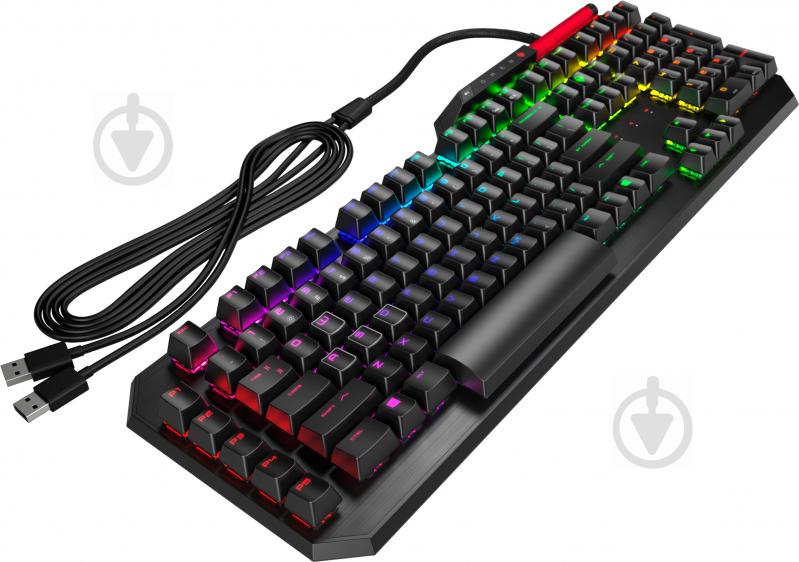 Клавіатура ігрова HP Omen Gaming Sequencer Keyboard (2VN99AA) black - фото 2