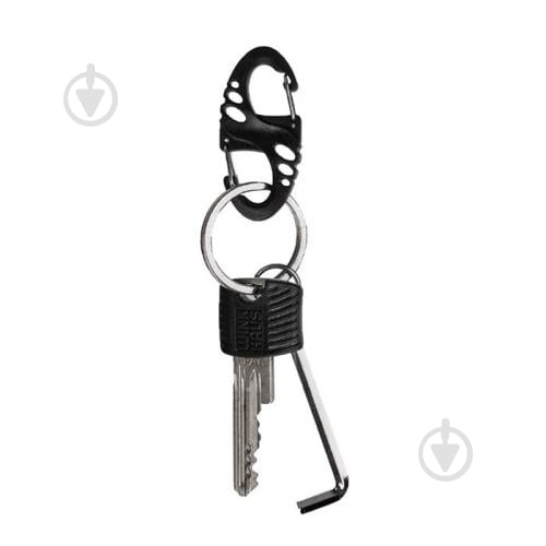 Карабін для рюкзака STURM S-HOOK BLACK (10 ШТ) [019] BLACK Mil-Tec пластик 13458402 - фото 2