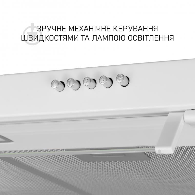 Вытяжка Minola HPL 633 WH - фото 5