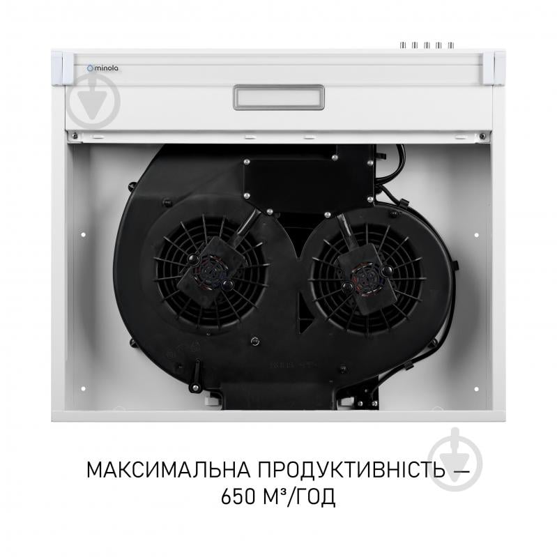 Вытяжка Minola HPL 633 WH - фото 8