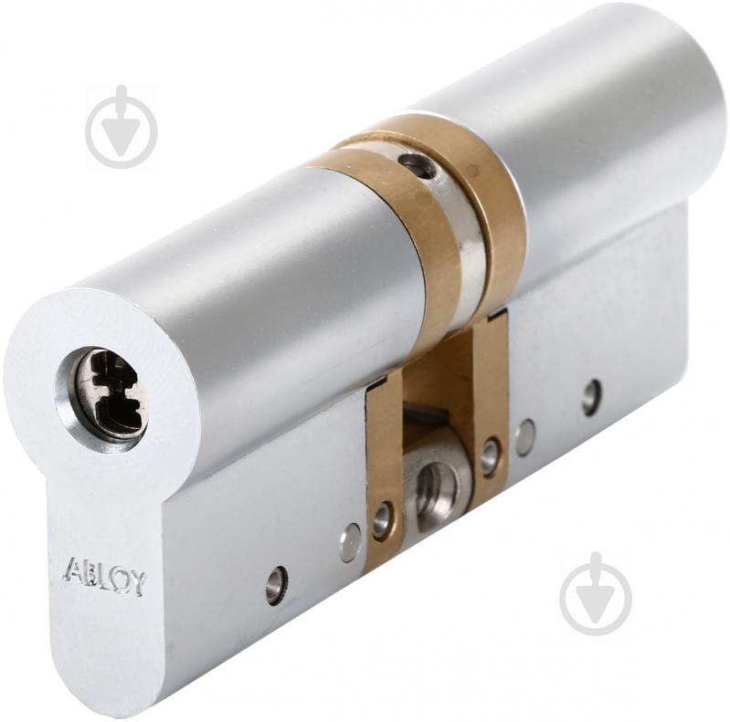 Циліндр Abloy NOVEL CY 322 U MCR 37.5х37.5 ключ-ключ 75 мм матовий хром - фото 1