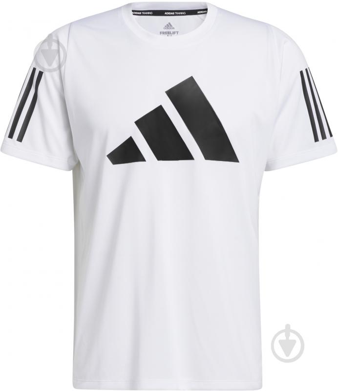 Футболка Adidas FL 3 BAR TEE GL8919 р.S белый - фото 4
