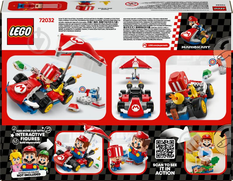 Конструктор LEGO Super Mario Mario Kart™ – Standard Kart 72032 - фото 2