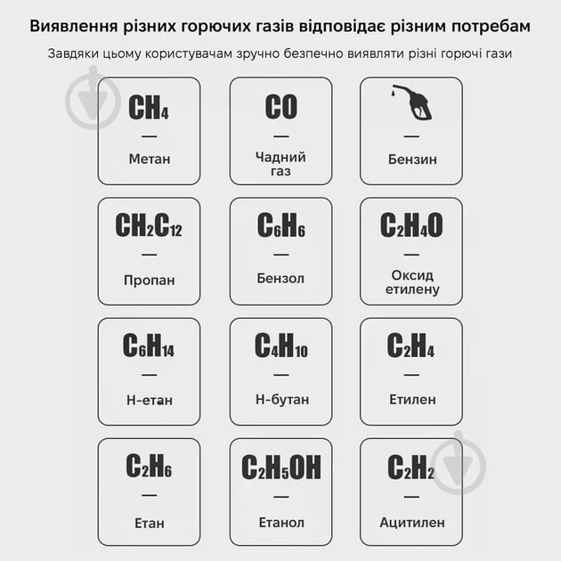 Газоаналізатор King's Dun KS-7260001-Red - фото 6 Газоаналізатор King's Dun KS-7260001-Red - фото 6