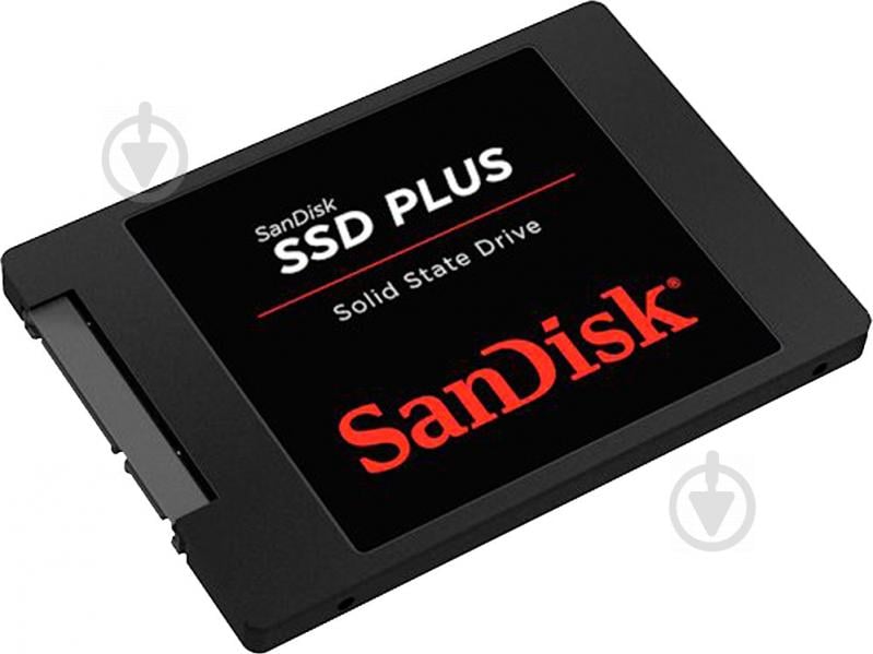 SSD-накопичувач SanDisk Plus 240GB 2,5" SATA III TLC (SDSSDA-240G-G26) - фото 1