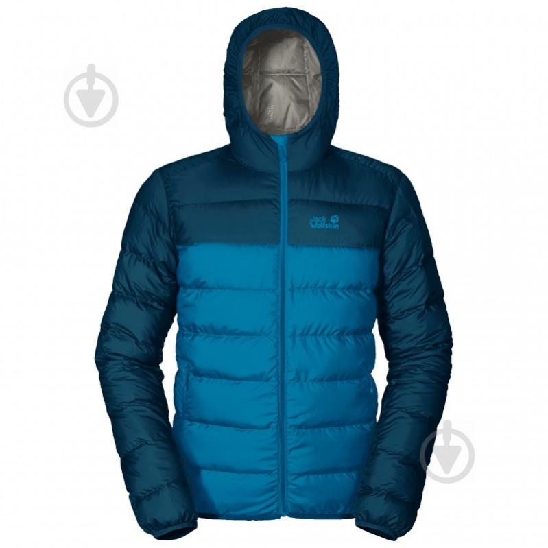 Пуховик мужской зимний Jack Wolfskin HELIUM MEN 1200573-1361 р.S синий - фото 1