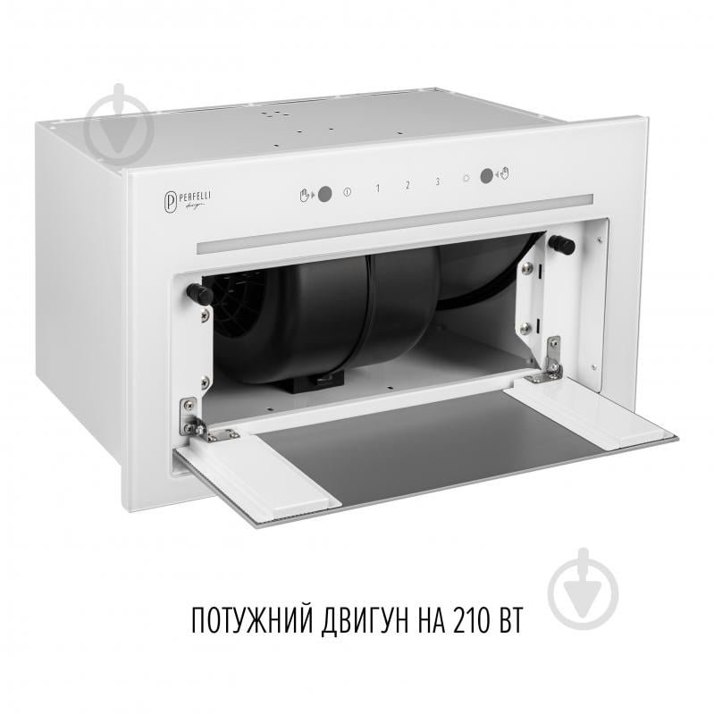 Вытяжка Perfelli Design Design Filini 5 Bianco - фото 8 Вытяжка Perfelli Design Design Filini 5 Bianco - фото 8