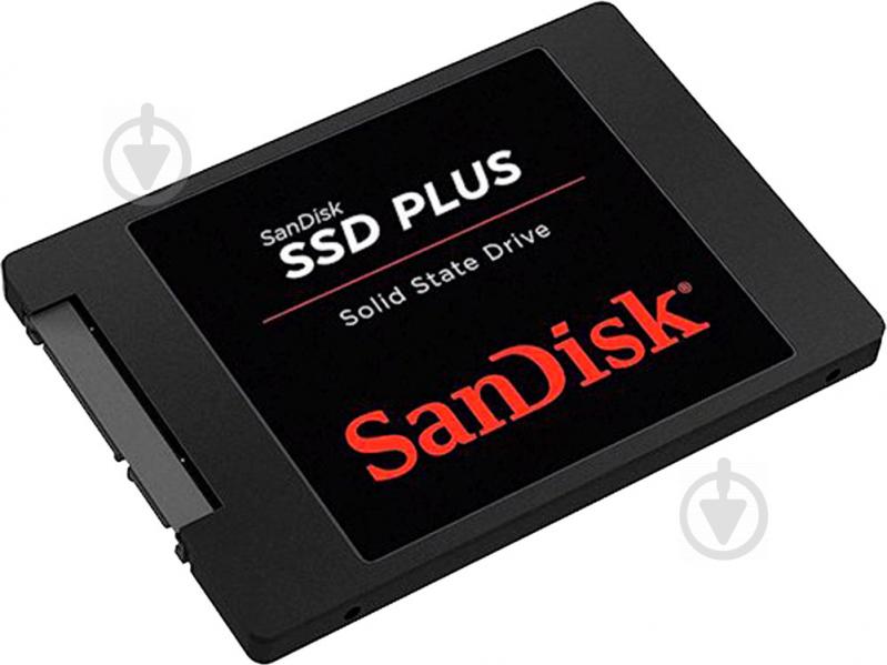 SSD-накопичувач SanDisk Plus 120GB 2,5" SATA III TLC (SDSSDA-120G-G27) - фото 1