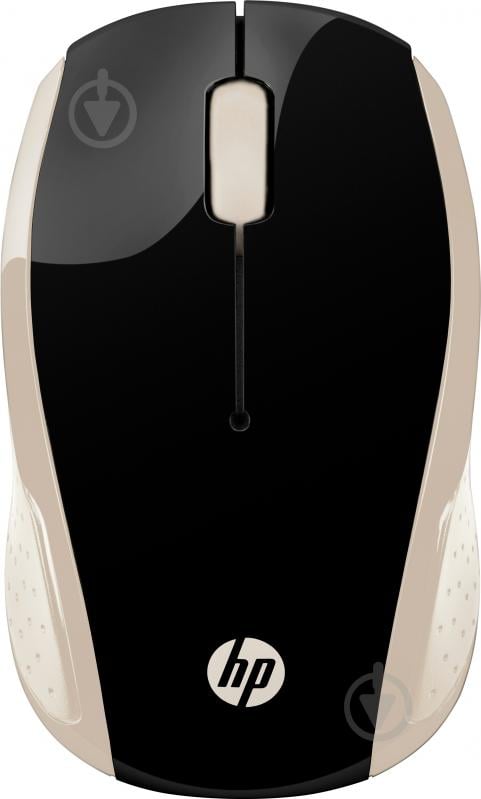 Мышь HP Wireless Mouse 200 (2HU83AA) silk gold - фото 1