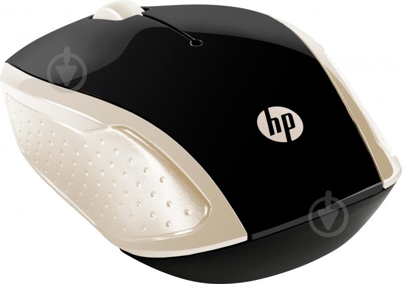 Мышь HP Wireless Mouse 200 (2HU83AA) silk gold - фото 2