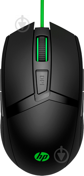 Мышь HP Pavilion Gaming 300 Mouse (4PH30AA) black/green - фото 1