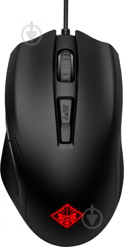 Мышь HP Omen Gaming Mouse 400 (3ML38AA) black - фото 1