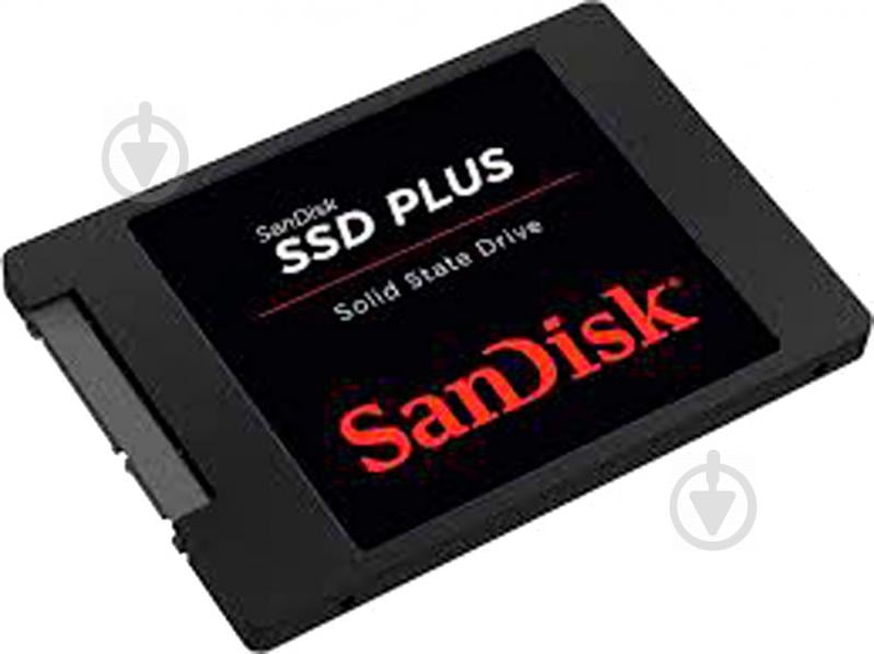 SSD-накопитель SanDisk Plus 480GB 2,5" SATA III TLC (SDSSDA-480G-G26) - фото 1