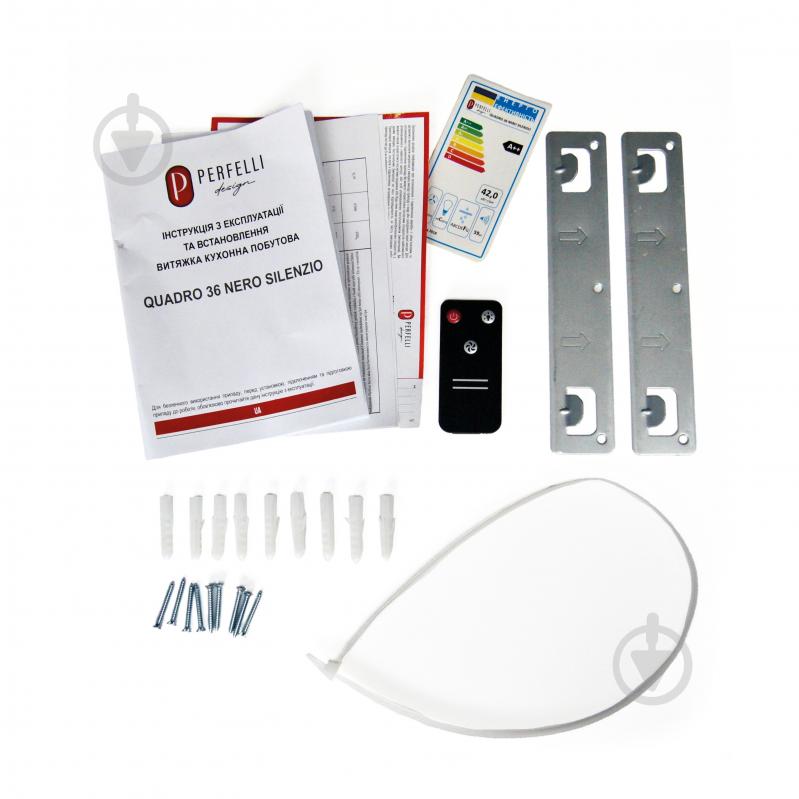 Витяжка Perfelli Design QUADRO 36 NERO SILENZIO DESIGN QUADRO 36 NERO SILENZIO - фото 15