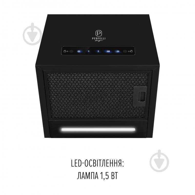 Витяжка Perfelli Design QUADRO 36 NERO SILENZIO DESIGN QUADRO 36 NERO SILENZIO - фото 5