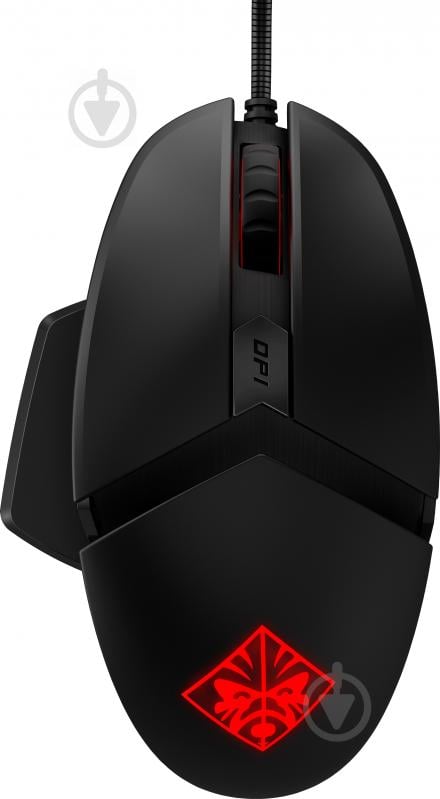 Мышь HP Omen Gaming Reactor Mouse (2VP02AA) black - фото 1