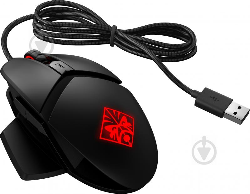 Мышь HP Omen Gaming Reactor Mouse (2VP02AA) black - фото 3