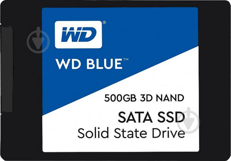 SSD-накопитель Western Digital WDC 500GB 2,5" SATA III 3D V-NAND (WDS500G2B0A) - фото 2