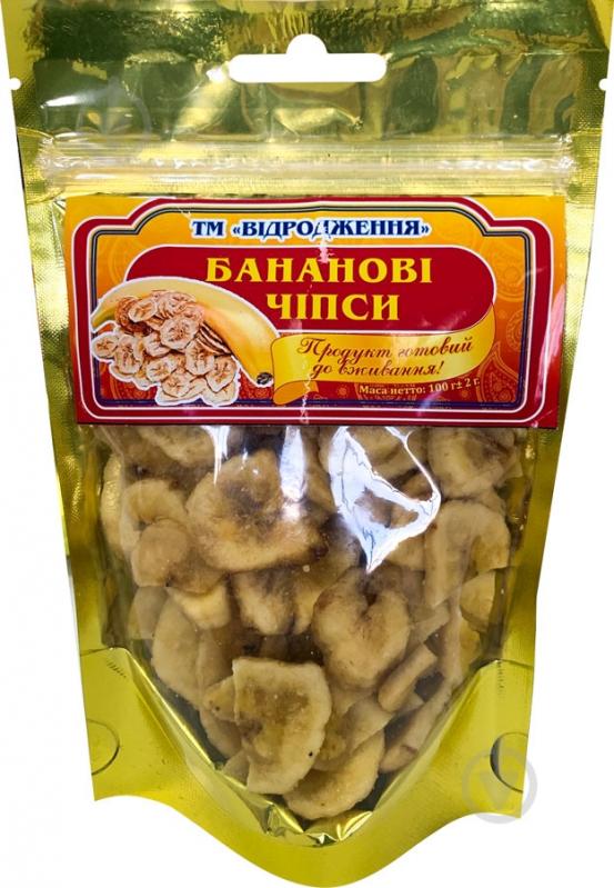 Чипси бананові ТМ Відродження 100 г - фото 1