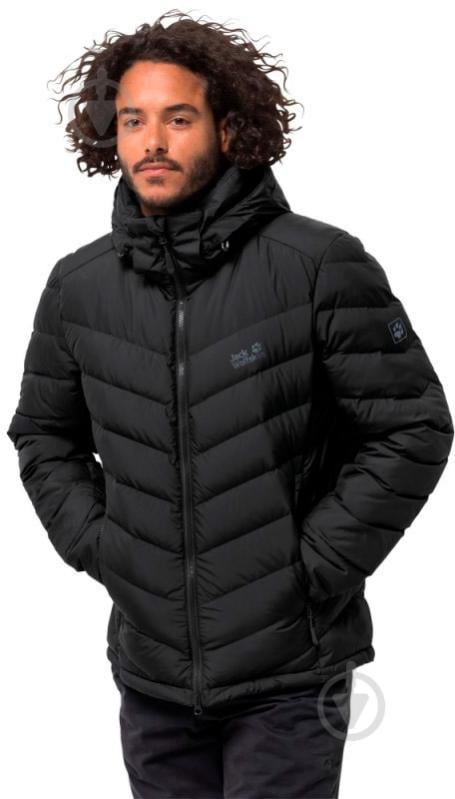 Пуховик чоловічий зимовий Jack Wolfskin FAIRMONT MEN 1203591-6000 р.M чорний - фото 5