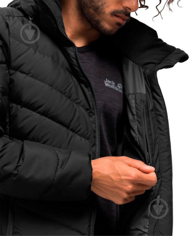 Пуховик чоловічий зимовий Jack Wolfskin FAIRMONT MEN 1203591-6000 р.M чорний - фото 7