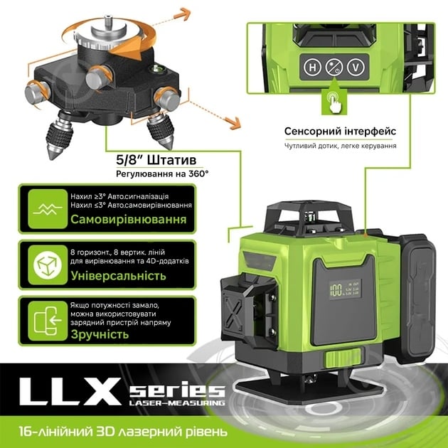 Нивелир лазерный Inspire LLX-360-09 - фото 3
