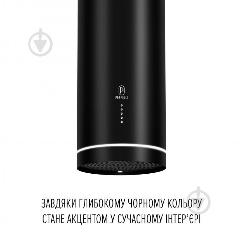 Вытяжка Perfelli FLOW 35PEB NERO FLOW 35PEB NERO - фото 2 Вытяжка Perfelli FLOW 35PEB NERO FLOW 35PEB NERO - фото 2