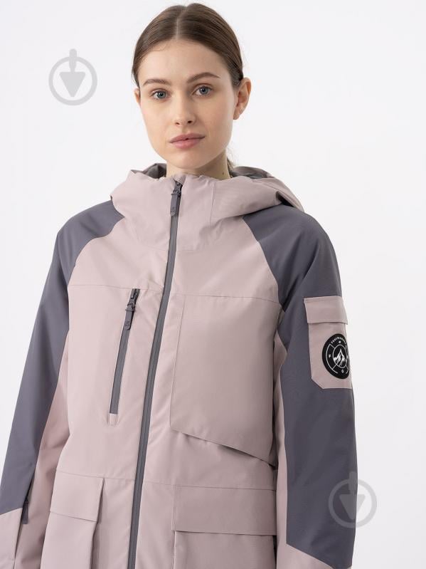 Куртка женская 4F TECHNICAL JACKET F332 4FAW23TTJAF332-83S р.M розовая - фото 2