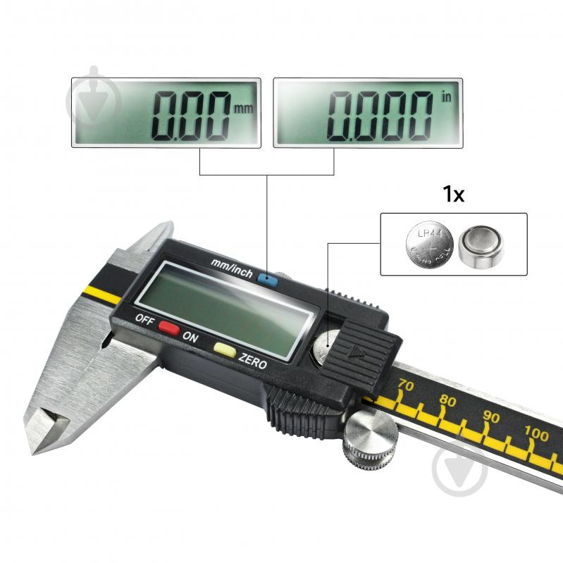 Штангенциркуль электронный Topmaster 280301 150 мм - фото 2 Штангенциркуль электронный Topmaster 280301 150 мм - фото 2