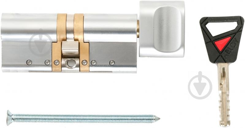 Цилиндр Abloy NOVEL CY 323 UT MCR 37.5х36.5 ключ-вороток 74 мм матовый хром - фото 6