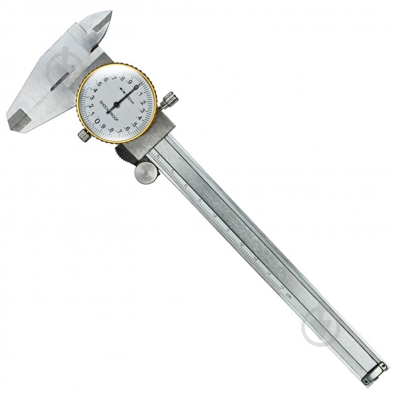 Штангенциркуль циферблатный Topmaster 280304 150 мм - фото 1 Штангенциркуль циферблатный Topmaster 280304 150 мм - фото 1