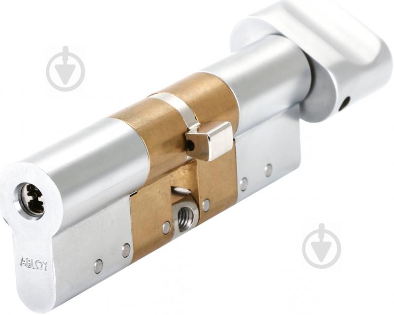 Цилиндр Abloy NOVEL CY 323 UT MCR 47.5х46.5 ключ-вороток 94 мм матовый хром - фото 1